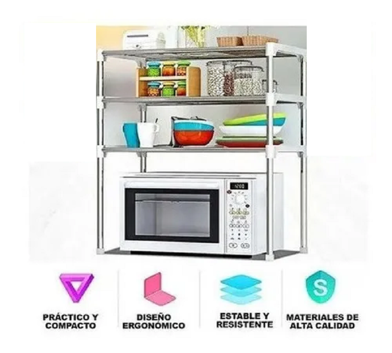 Miniatura 3 de Organizador  Estante Repisa 3 Niveles